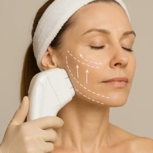 Woman having HI-FU to reduce wrinkles call LA LIPO Sparkhill Now!