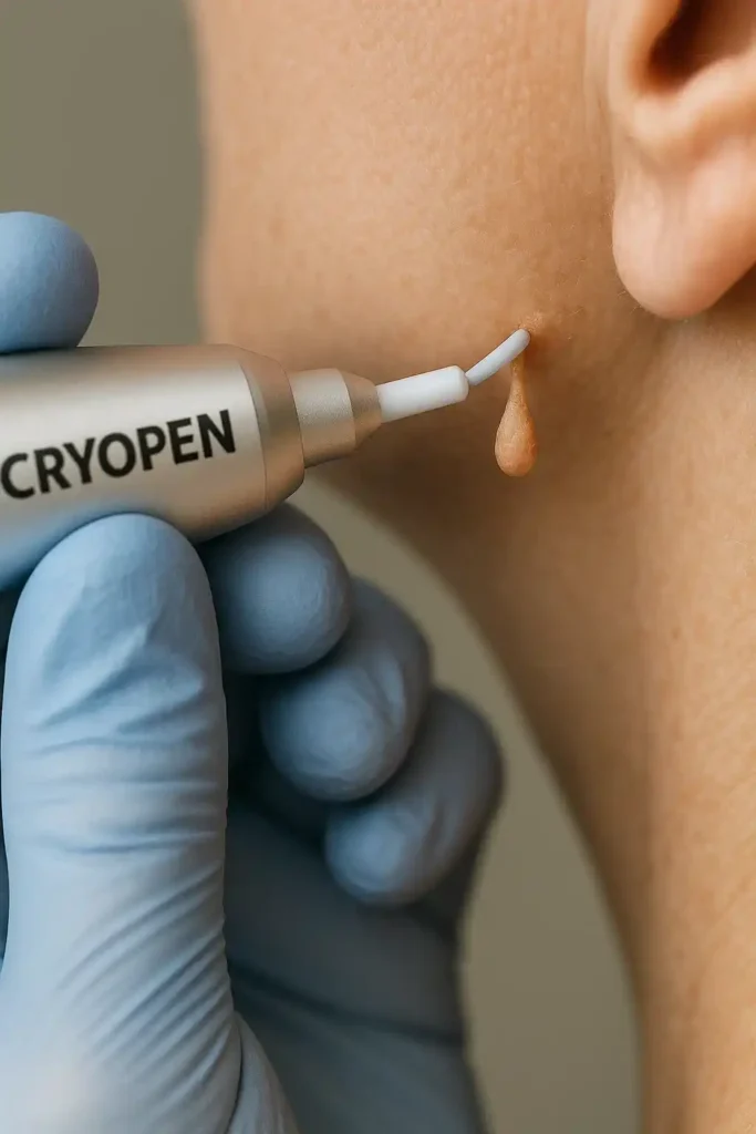 Cryopen for skin tags removal Sparkhill speak to our team today!